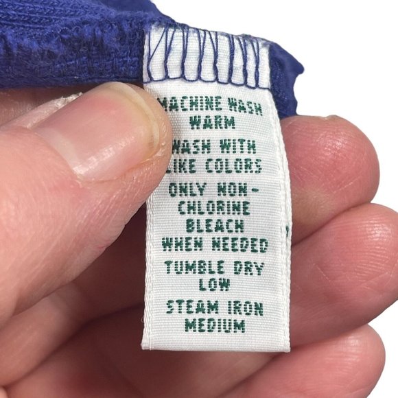 Lauren Ralph Lauren Mens Polo Shirt XXL Blue LRL Crown Embroidered Logo Soft - Picture 8 of 8